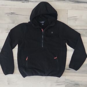 Black Hooded Men's Sweater